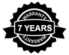 Seven year warranty